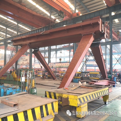 MGH雙主梁門(mén)式起重機(jī)試機(jī)！